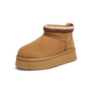 Women's Super Shorty Deco Multiple Colors | Women's Ankle Boot | Women's Slip On Boot | Comfortable Winter Boot