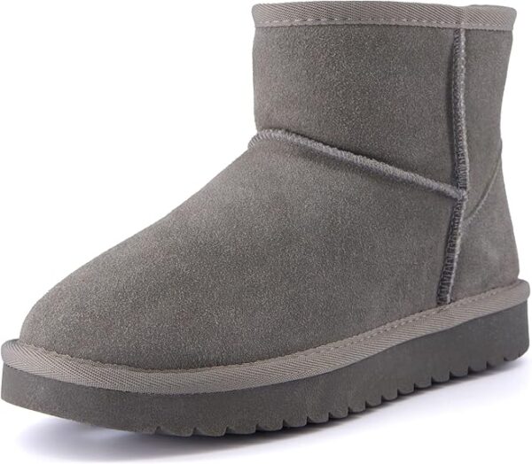 New Fashion Snow Boots Furry Boots Women Warm Boots Outdoor Winter Boots Suede Boots Nonslip Women's Shoes Slip On Shoe